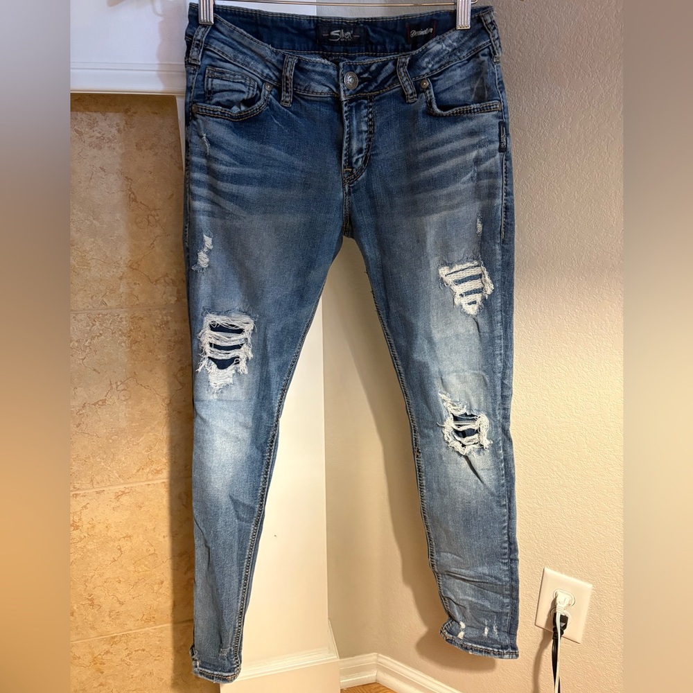 Silver Jeans Light Blue Denim
